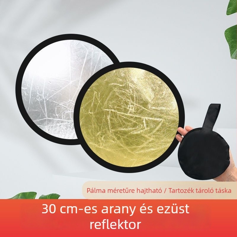 Összecsukható, hordozható lágyfény-reflektor portréfotózáshoz – háttérfal termékfotózáshoz