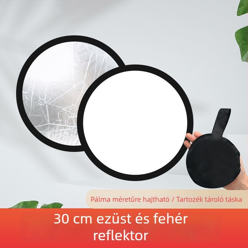 Összecsukható, hordozható lágyfény-reflektor portréfotózáshoz – háttérfal termékfotózáshoz