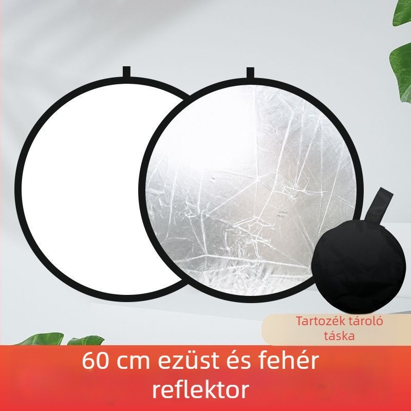 Összecsukható, hordozható lágyfény-reflektor portréfotózáshoz – háttérfal termékfotózáshoz