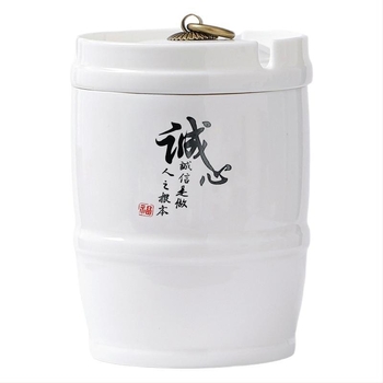 Boyi kerámia hamutartó – szélálló, Anti-Soot, modern minimalista stílus, nyomtatott logó