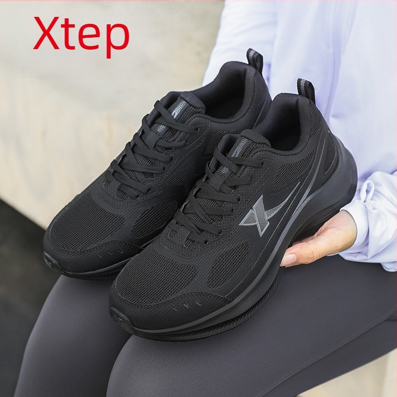 XTEP Special Step légáteresztő hálós futócipők vastag talppal, ütéscsillapítás, könnyű sportcipők