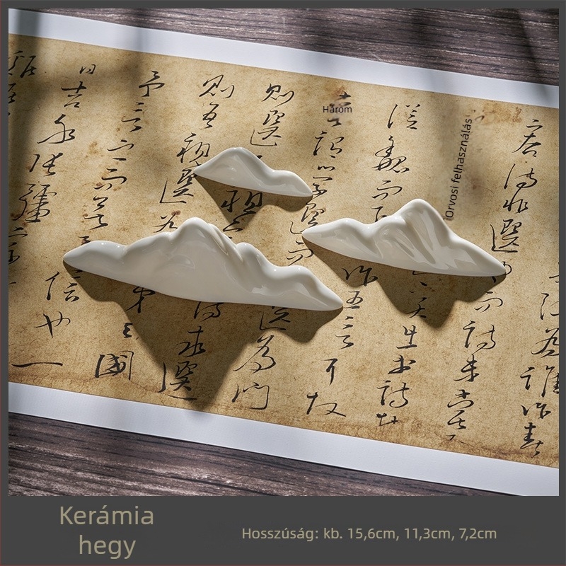 Mesterséges szilva virágok – kínai stílusú fotókellékek ételfotózáshoz, készlet, vintage hátter