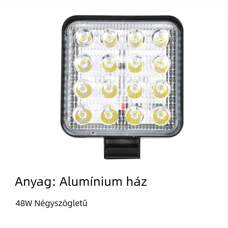 Autó LED munkalámpa – Off-Road, 27W, 9-80V, 6500K, 30000h