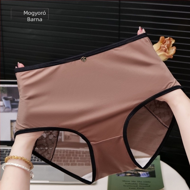 Női fehérnemű satin csipke hálós, lélegző, középmagas derék, egyszínű mintázat, fő anyag: nylon, szeméremrésznél belső: viszkóz