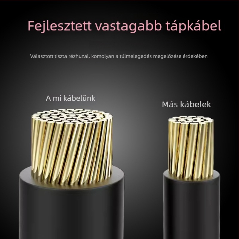 Autóban használható melegítő pohár 12V/24V, ABS, 65–95W, Modell JZ-6581