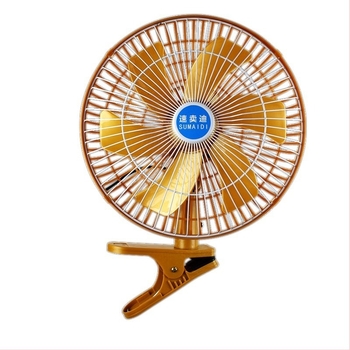 Autóba szerelhető ventilátor forgó fejjel, 12V/24V, 25–80W, műanyag