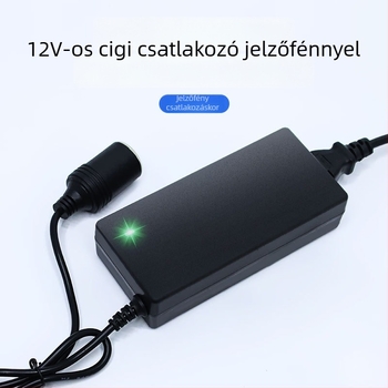 AC-180 220V-12V átalakító, 60-96W autó- és otthoni használatra