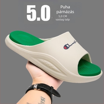 Férfi flip-flop papucs - EVA felső, EVA talp, Slip-on, mindennapi nyári lábbeli