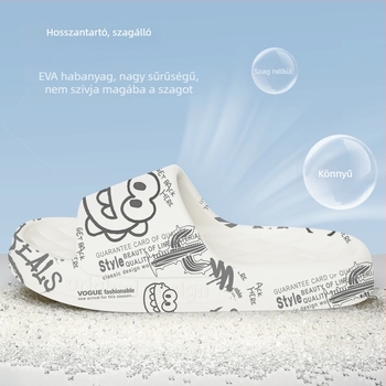Melibbe uniszex flip-flopok, PVC felső rész, PVC talp, injekciós talp