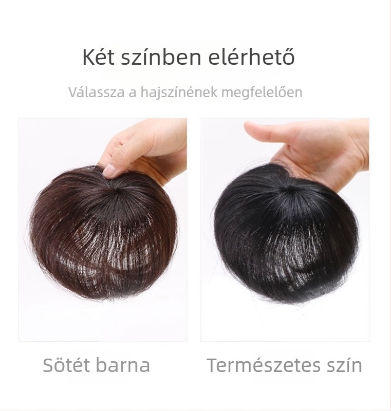 Hairsmith valódi emberi hajból készített paróka, egyenes stílus, mechanizmusos feldolgozás, Henan eredet