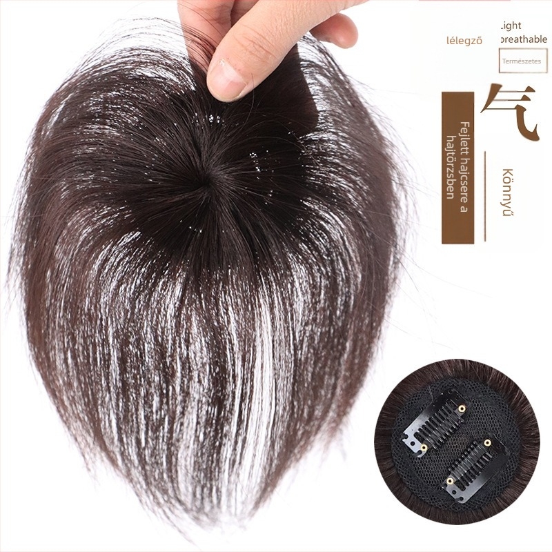 Hairsmith valódi emberi hajból készített paróka, egyenes stílus, mechanizmusos feldolgozás, Henan eredet