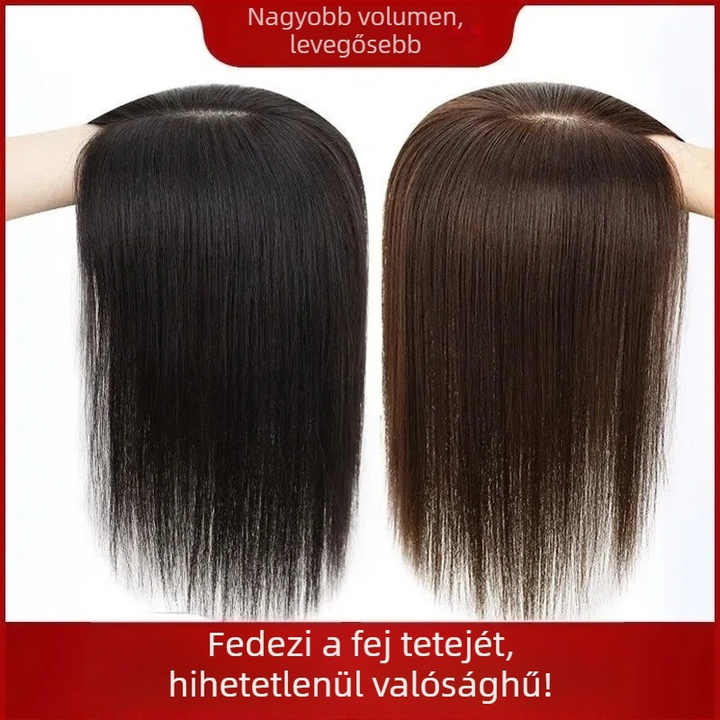Paróka frufru TD01 TD02 – Könnyű, láthatatlan hajtartozék, hőálló huzal, egyenes vagy ferde frufru, növeli a volument