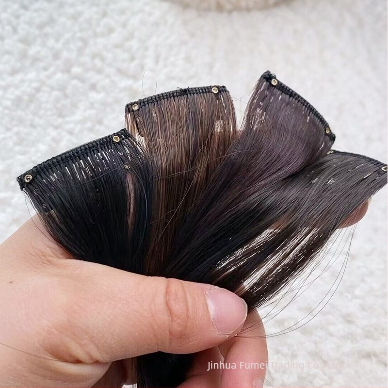 Volume parókadarab — modell: Single-Card Hair Curler, magas hőmérsékletű vezeték, nem meleg festés