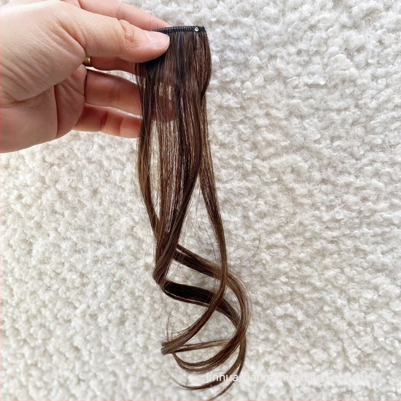 Volume parókadarab — modell: Single-Card Hair Curler, magas hőmérsékletű vezeték, nem meleg festés