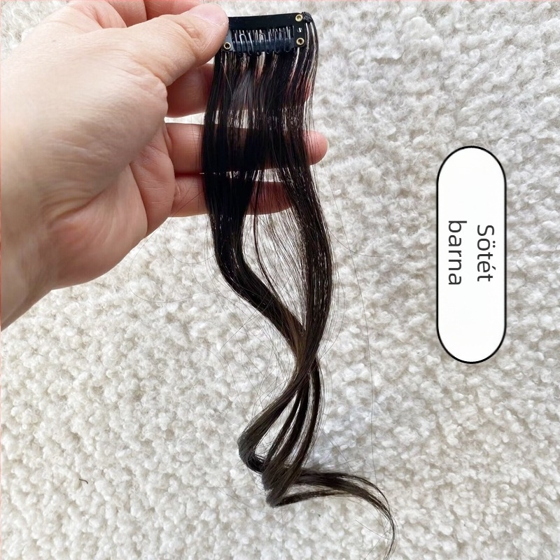 Volume parókadarab — modell: Single-Card Hair Curler, magas hőmérsékletű vezeték, nem meleg festés