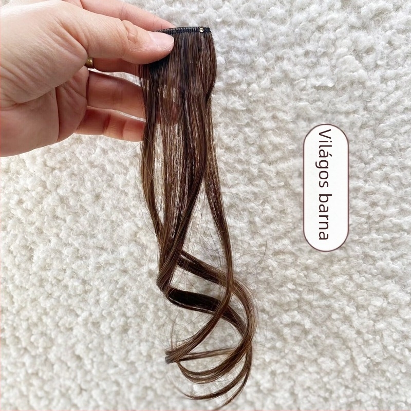 Volume parókadarab — modell: Single-Card Hair Curler, magas hőmérsékletű vezeték, nem meleg festés