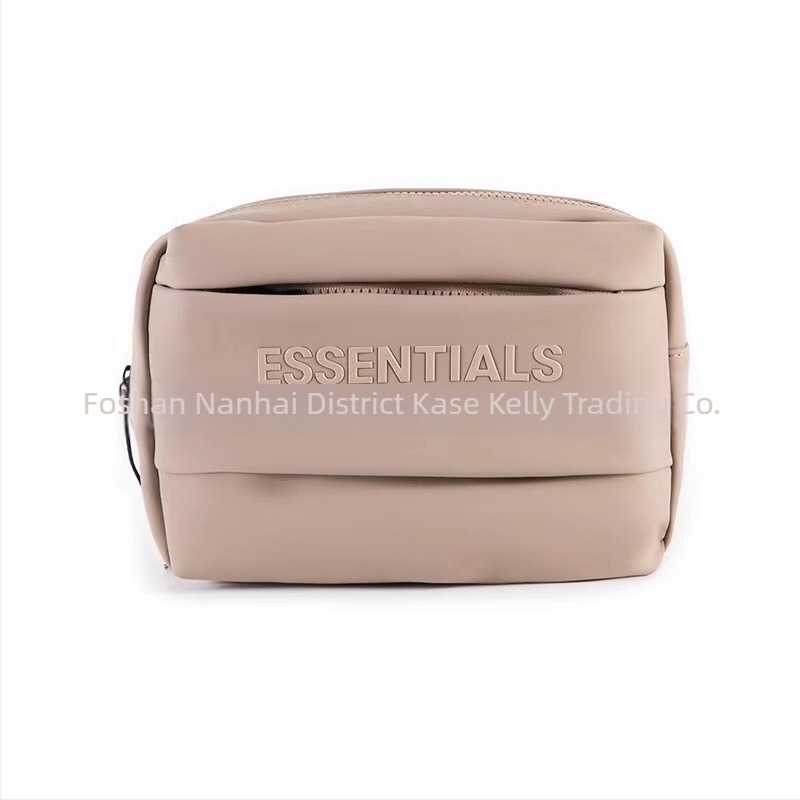 Férfi PU anyagú crossbody táska, street-trend stílus, vízálló és ultra könnyű, poliészter bélés.