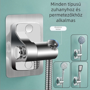 Qianjiale zuhanytartó, ABS anyag, falra szerelhető, modern stílus