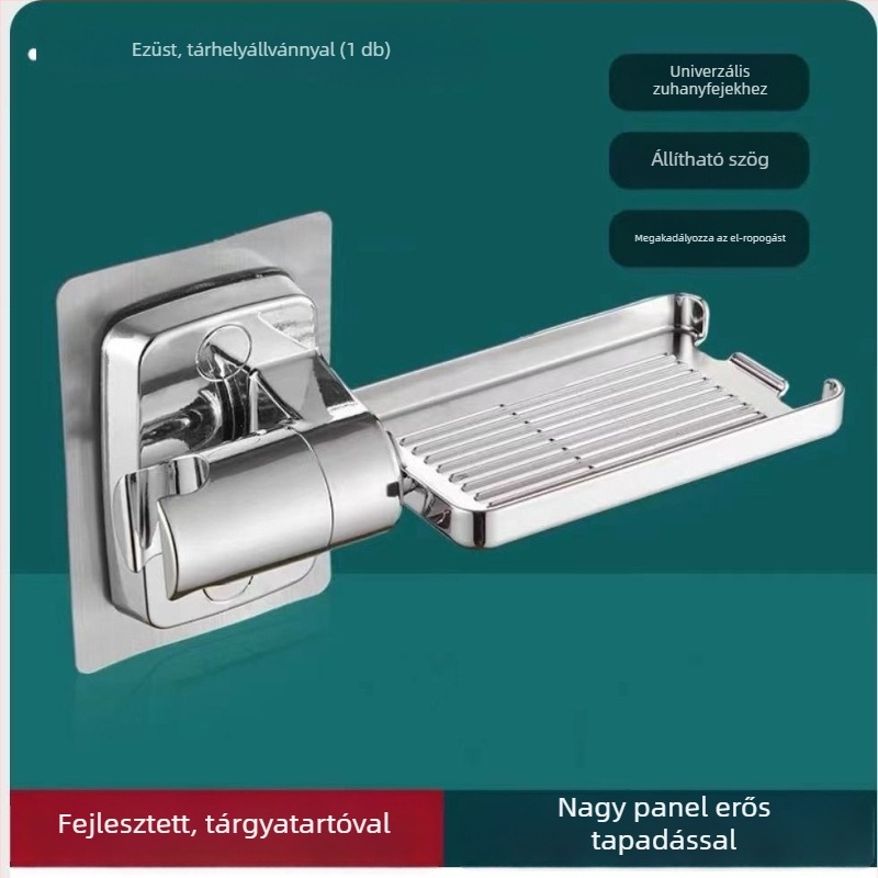 Qianjiale zuhanytartó, ABS anyag, falra szerelhető, modern stílus