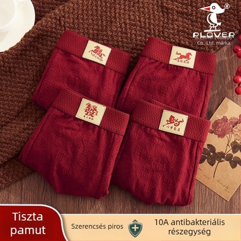 Férfi pamut boxer – 90-95% pamut, 40 Count, kötött, guszlet viszkózzal, gyorsan száradó, lélegző, antibakteriális