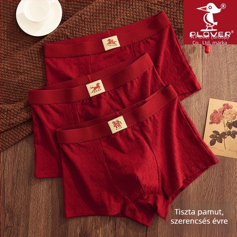 Férfi pamut boxer – 90-95% pamut, 40 Count, kötött, guszlet viszkózzal, gyorsan száradó, lélegző, antibakteriális