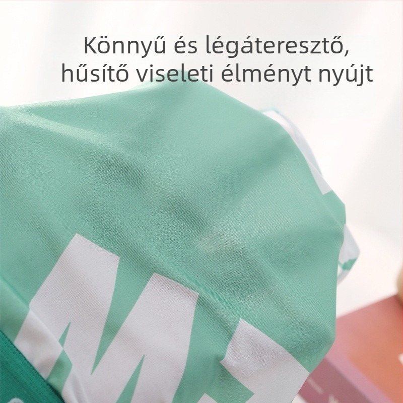 Férfi ice silk boxeralsó, lélegző, antibakteriális, plusz méret, egyszínű, nyárra