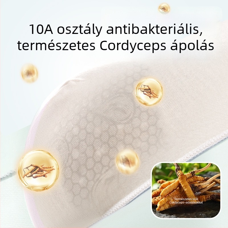 Férfi antibakteriális ice silk boxeralsó, lélegző és gyorsan száradó, nylon kötött anyag, középmagas derék, ágyéktáji bélés regenerált cellulózrostból