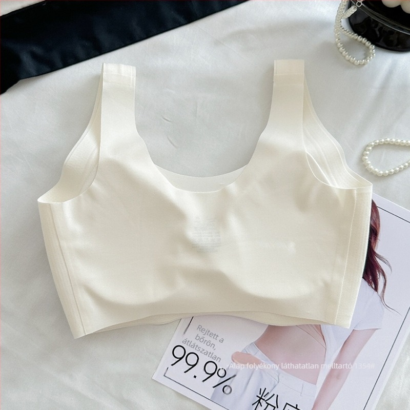 Wrap/Bandeau melltartó Ice Silk, Nylon, Teljes kosár, Légáteresztő