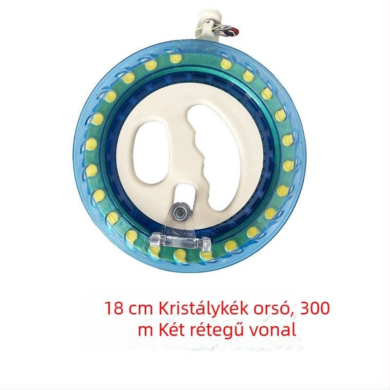 Háromszög alakú sárkány Bubble Goldfish Four-Winged dizájnnal, kézzel készített, poliészter, üvegszálas váz