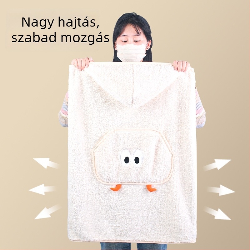 Babakocsi pléd szélvédő köpeny — tej velúr anyag, 200–300 g, újszülötttől 3 éves korig, minden évszakhoz