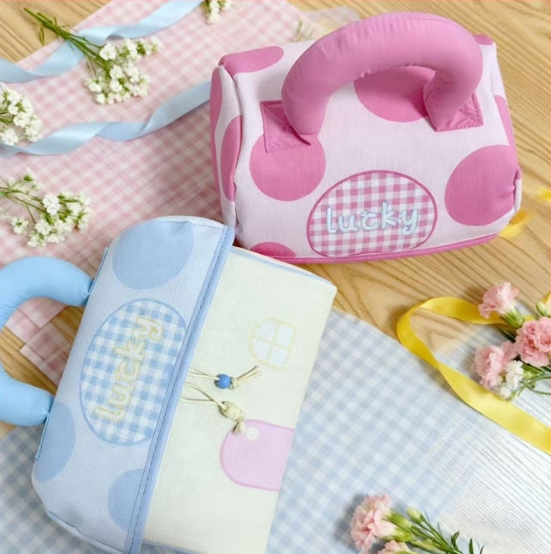 Cuki gomba házikó táska, mini méret, könnyű, nagy kapacitású, puha 3D dizájn, őszi-téli viselethez