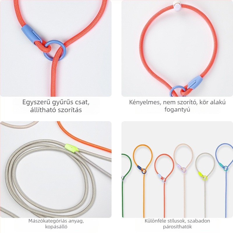 P-Chain kutyapóráz edzésre, kölyökkutya edzőpóráz, versenyminőség (Márka: Unique; Modell: P-Chain; Kategória: háziállatok láncai és kötelei)