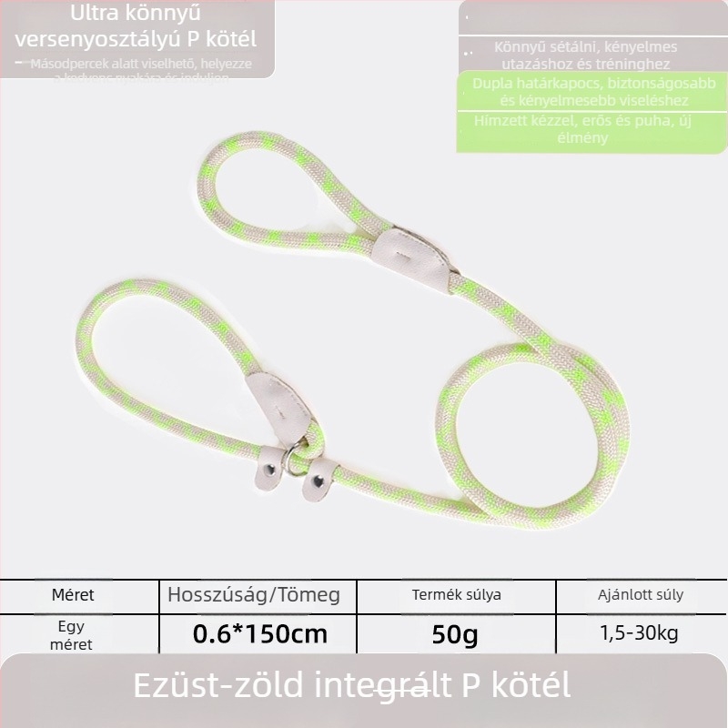 P-Chain kutyapóráz edzésre, kölyökkutya edzőpóráz, versenyminőség (Márka: Unique; Modell: P-Chain; Kategória: háziállatok láncai és kötelei)