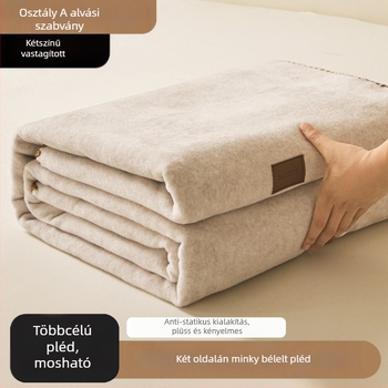 Többcélú dupla rétegű vastag pléd szintetikus rostokból — Source Weave Taste; 300 g alatt