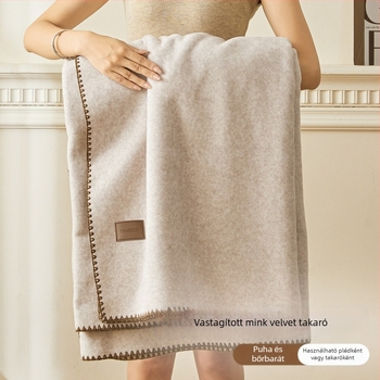 Többcélú dupla rétegű vastag pléd szintetikus rostokból — Source Weave Taste; 300 g alatt