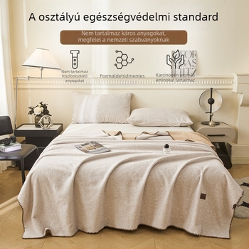 Többcélú dupla rétegű vastag pléd szintetikus rostokból — Source Weave Taste; 300 g alatt