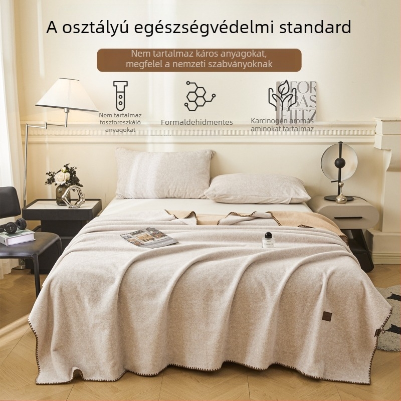 Többcélú dupla rétegű vastag pléd szintetikus rostokból — Source Weave Taste; 300 g alatt