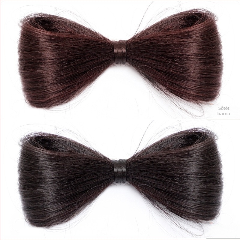 Masnis hajcsat copf – kézzel szőtt, hőálló huzalból készült, Louise Beauty márka, Bow Clip modell, nem alkalmas forró színnel történő festésre