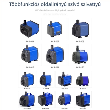 Akvarisztikai merülőpumpa | horizontális kivitel, egyfokozatú, víz pumpálása és oxigénellátás | Márka Chuangrui, tömeg 20 kg
