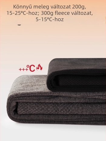 Kismama harisnya fleece béléssel, téli meleg, karcsú szabás, középső derekú, viszkóz-poliészter anyag