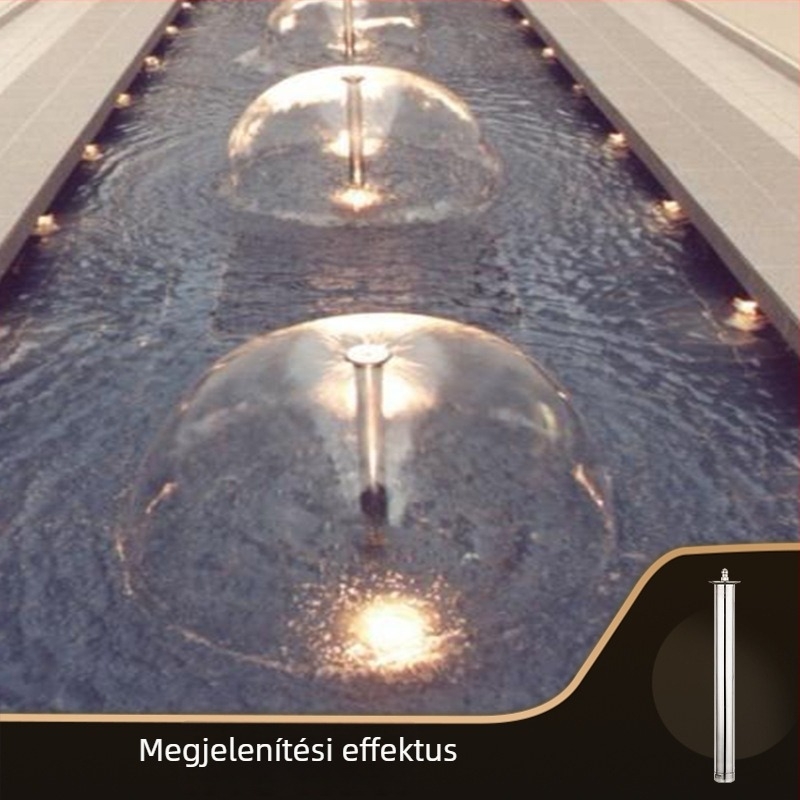 Rozsdamentes acélból készült integrált hosszított gomba fúvóka vízi látványosságokhoz (Anyag: rozsdamentes acél; Alkalmazás: vízi tájkép fúvóka; Márka: Davis)