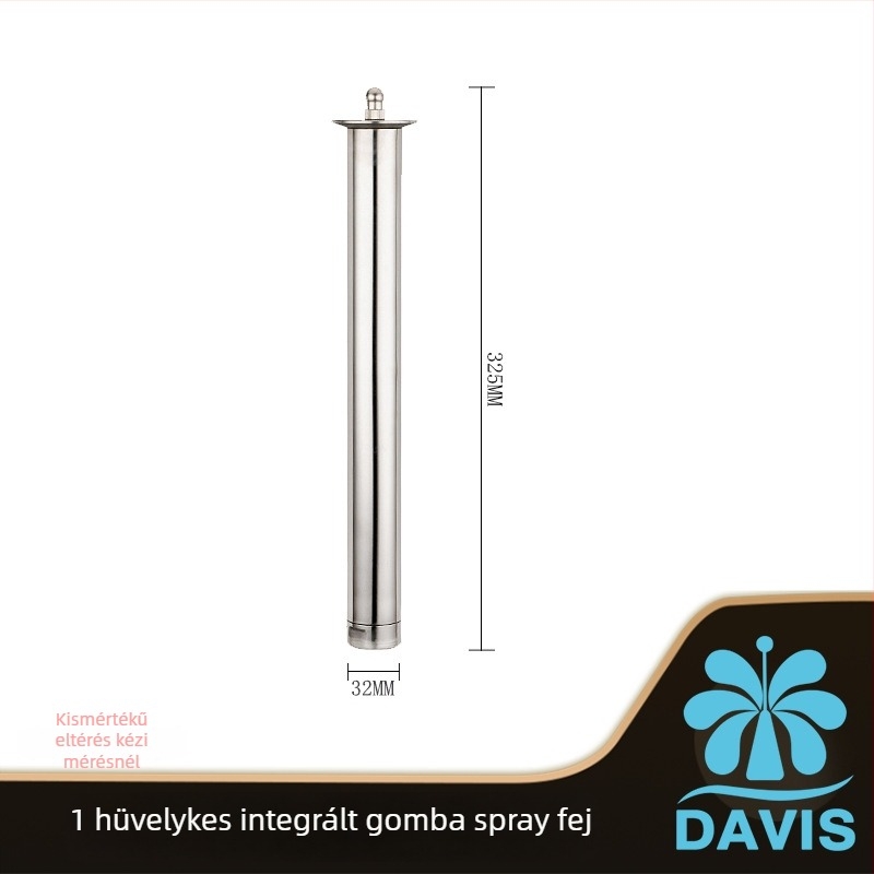 Rozsdamentes acélból készült integrált hosszított gomba fúvóka vízi látványosságokhoz (Anyag: rozsdamentes acél; Alkalmazás: vízi tájkép fúvóka; Márka: Davis)