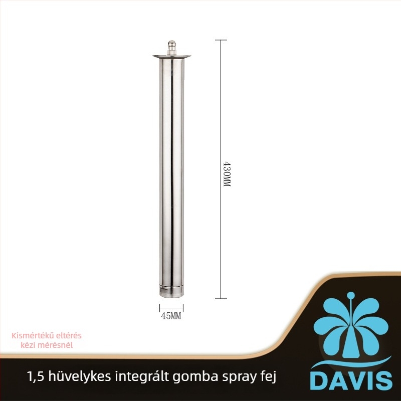 Rozsdamentes acélból készült integrált hosszított gomba fúvóka vízi látványosságokhoz (Anyag: rozsdamentes acél; Alkalmazás: vízi tájkép fúvóka; Márka: Davis)