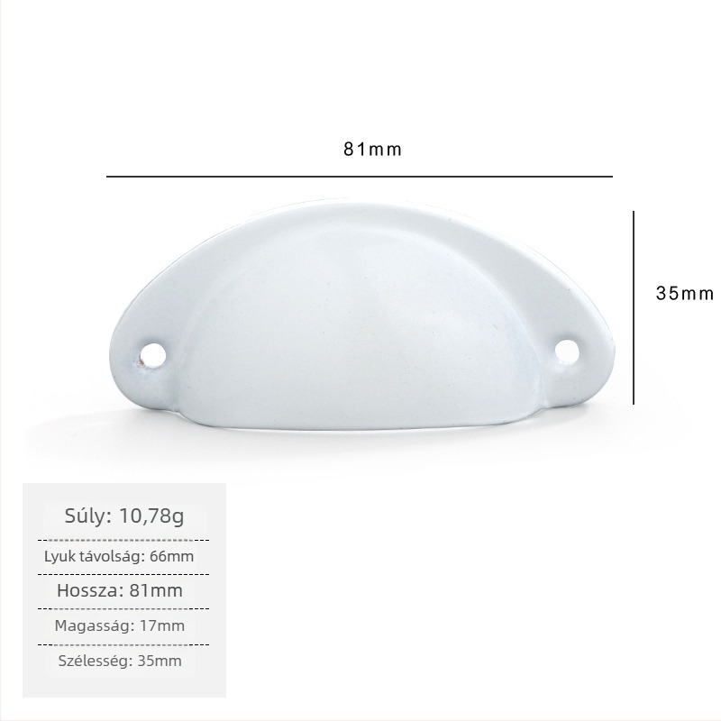 Vasból készült antik fióknyél kagyló formájú, Jingmao 001, öntvény felületi kezelés, Új kínai stílus