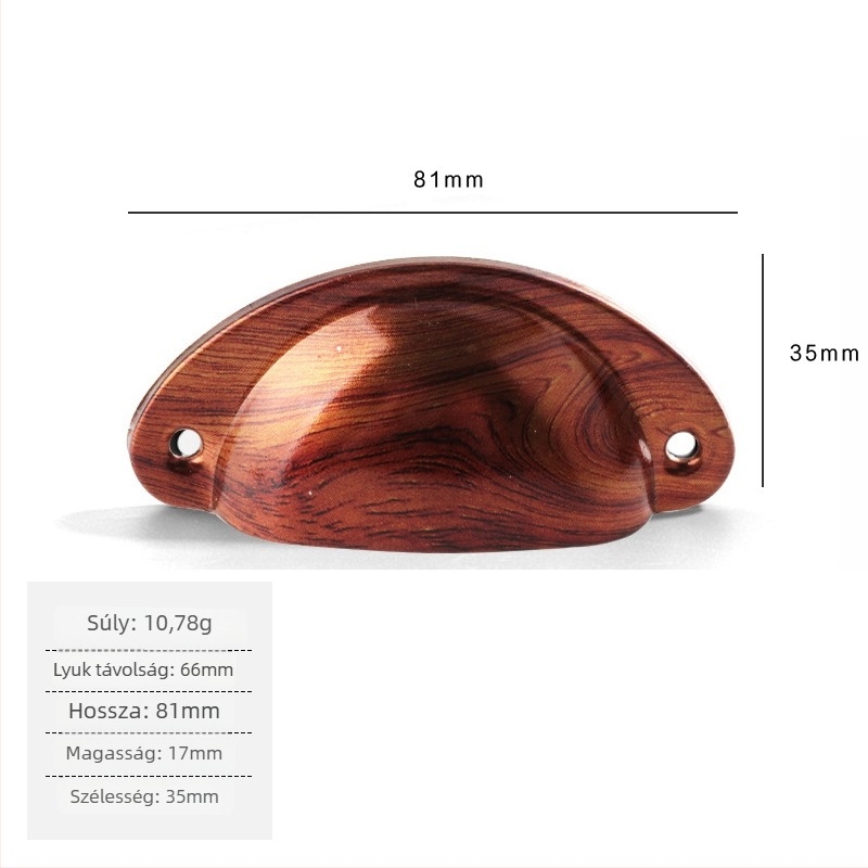 Vasból készült antik fióknyél kagyló formájú, Jingmao 001, öntvény felületi kezelés, Új kínai stílus