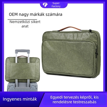 Dupont papír laptop táska, vízálló, ultrakönnyű, szigetelt belsővel, poliészter bélés