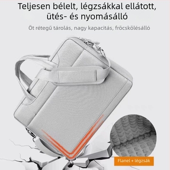 Könnyű Oxford anyagú laptop táska, kopásálló és ütésálló dizájn, poliészter bélés, városi egyszerű stílus, 2025 nyár kiadás, magánmárka