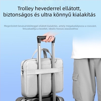 Könnyű Oxford anyagú laptop táska, kopásálló és ütésálló dizájn, poliészter bélés, városi egyszerű stílus, 2025 nyár kiadás, magánmárka