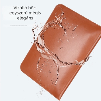 MacBook Pro/Air belső zseb tok, PU bőr, boríték-stílusú kialakítás