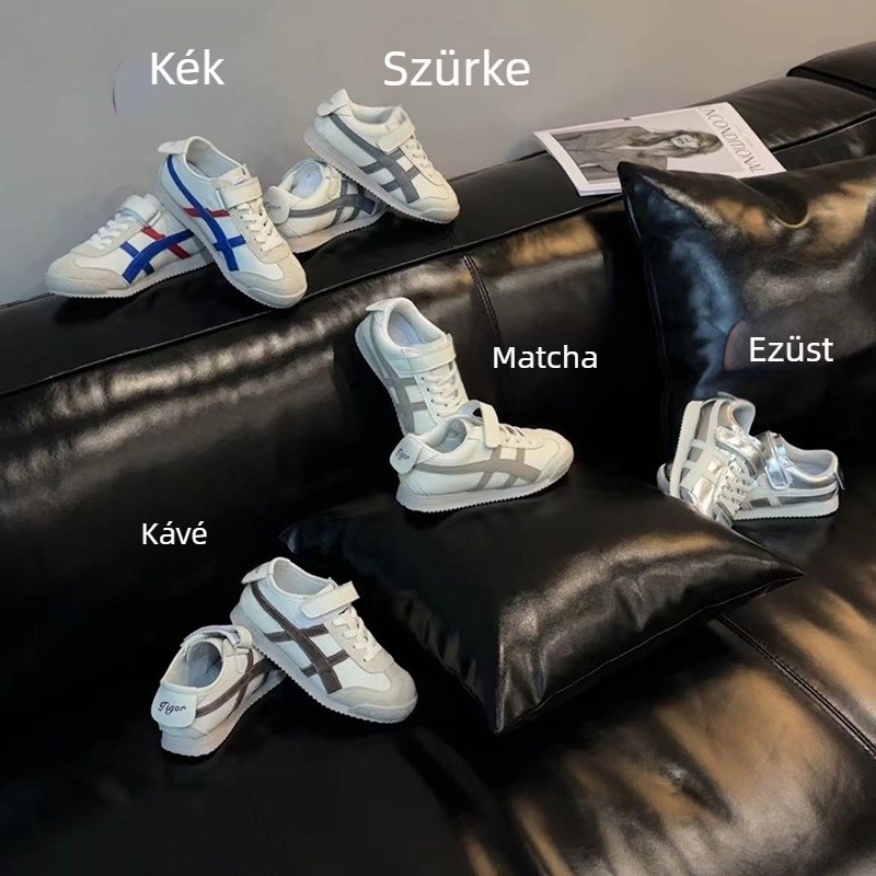 Forrest Gump gyerekcipők — sportcipők mikroszálas felsőrésszel, gumitalppal, csúszásmentes